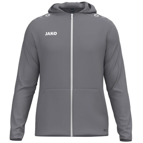 Afbeeldingen van Jas met kap One grijs (LEVERBAAR VANAF JANUARI 2026)